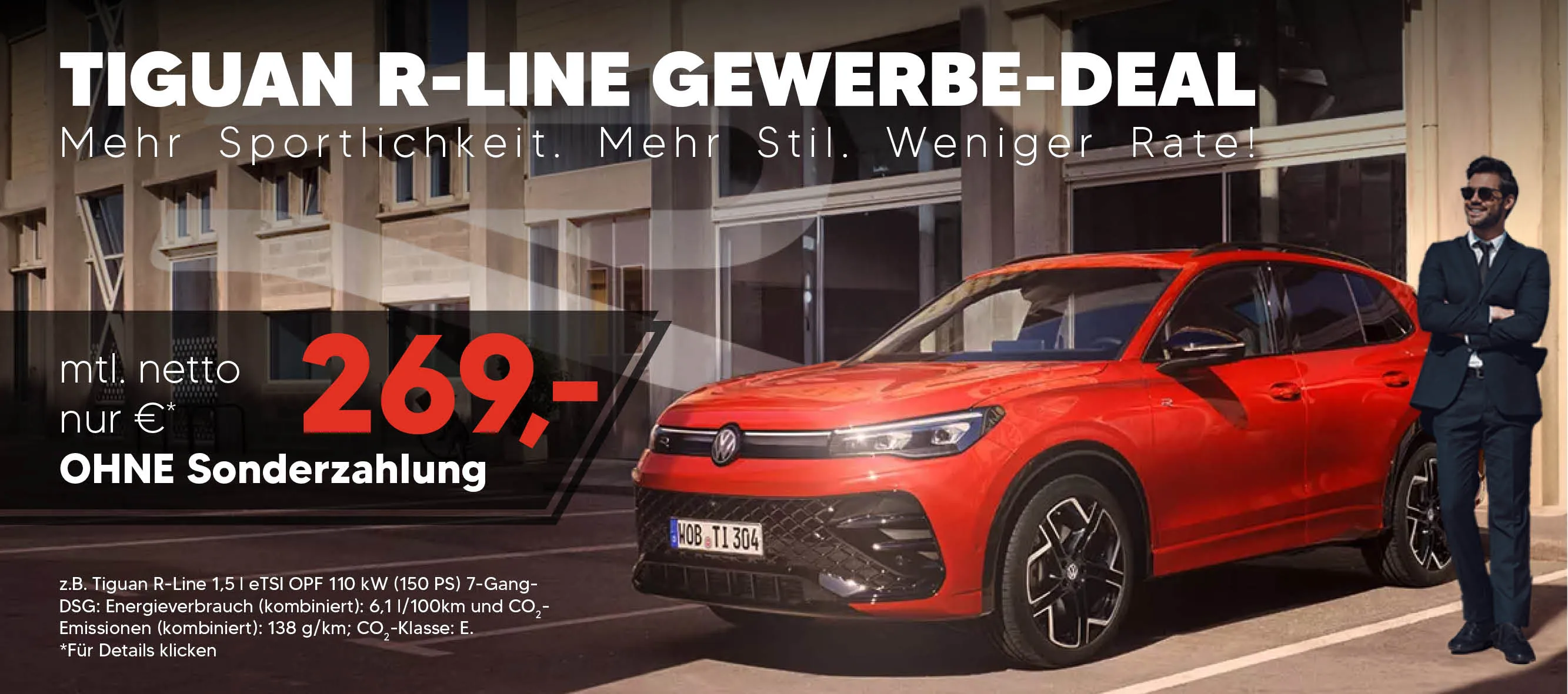 Slider Tiguan R-Line Gewerbe