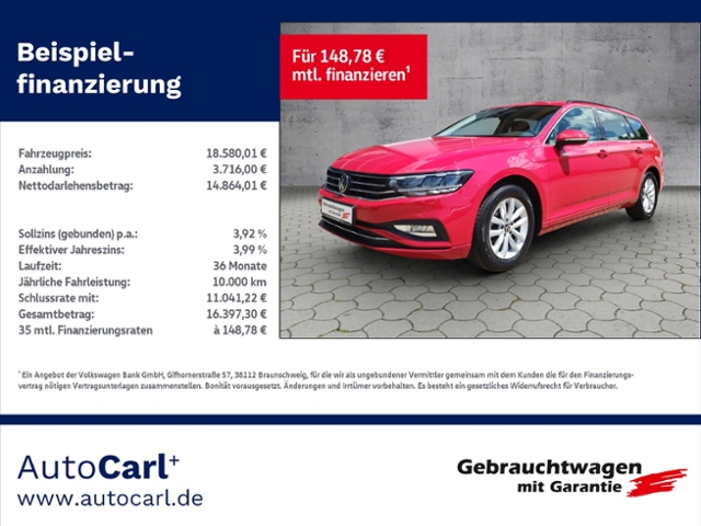 Passat Variant Business 2.0TDI DSG Navi/RFK/SHZ/