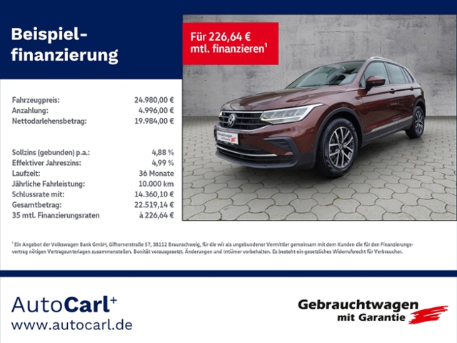 Tiguan Life 1.5TSI DSG/AHK/HuD/NAV/RFK/SHZ KLIMA